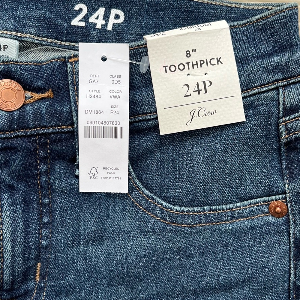 J. Crew Skinny Jeans - Dark Blue - Picture 3 of 4